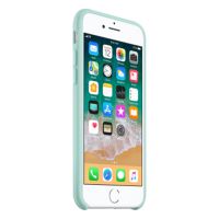 Apple Silicone Backcover Apple iPhone SE (2022 / 2020) / 8 / 7 - Marine Green