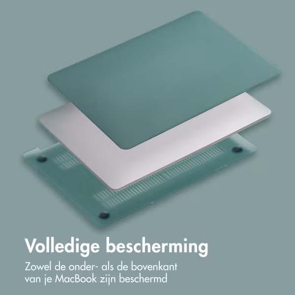 imoshion Laptop Cover Apple MacBook Air 15 inch (2023 / 2024 M3 chip / 2025 M4 chip) - Donkergroen