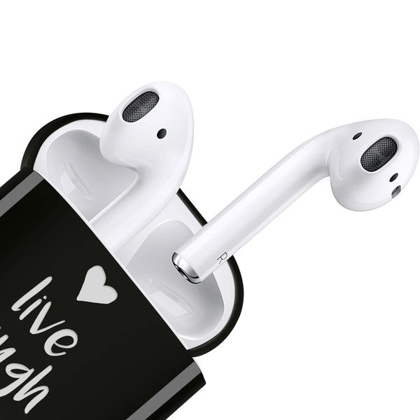 imoshion Design Hardcover Case AirPods 1 / 2 - Live Laugh Love