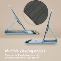 imoshion 360° Rotating Case Apple iPad Pro 13 (2025) M5 / (2024) M4 - Light Blue