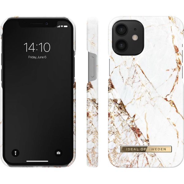 iDeal of Sweden Fashion Backcover iPhone 12 Mini - Carrara Gold