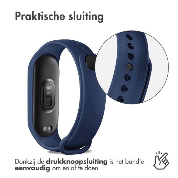 imoshion Siliconen bandje Xiaomi Mi Band 7 - Donkerblauw