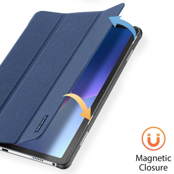 Dux Ducis Domo Bookcase Lenovo Tab M10 (3rd gen) - Donkerblauw