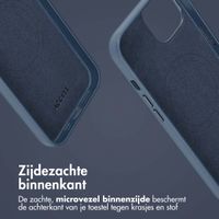 Accezz Leather Bookcase 2-in-1 met MagSafe Apple iPhone 14 - Nightfall Blue