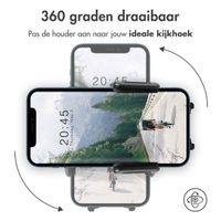 Accezz Telefoonhouder fiets iPhone 6s - Verstelbaar - Universeel  - Zwart