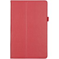 Effen Bookcase Lenovo Tab M10 Plus - Rood