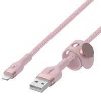 Belkin Boost↑Charge™ USB-A naar Lightning kabel braided siliconen - 2 meter - Roze