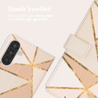 imoshion Design Bookcase Samsung Galaxy A56 - Beige Graphic