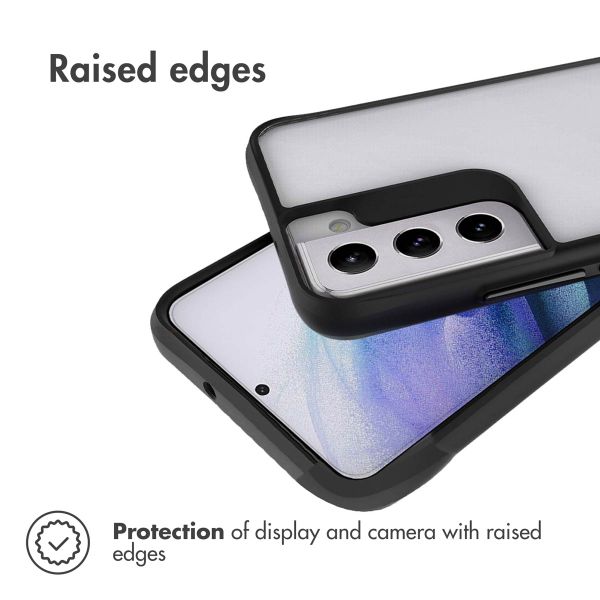 imoshion Rugged Hybrid Case Samsung Galaxy S22 Plus - Zwart