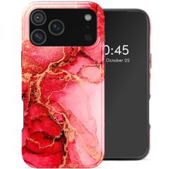 Selencia Vivid Backcover met MagSafe Apple iPhone 17 Pro Max - Rosy Marble