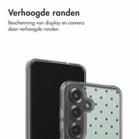 imoshion Design hoesje Samsung Galaxy S27 / S26 - Polka Dot Mintgroen