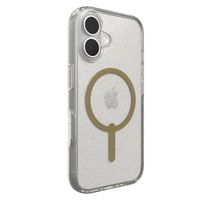 ZAGG Milan Snap Case met MagSafe iPhone 16 - Gold Glitter