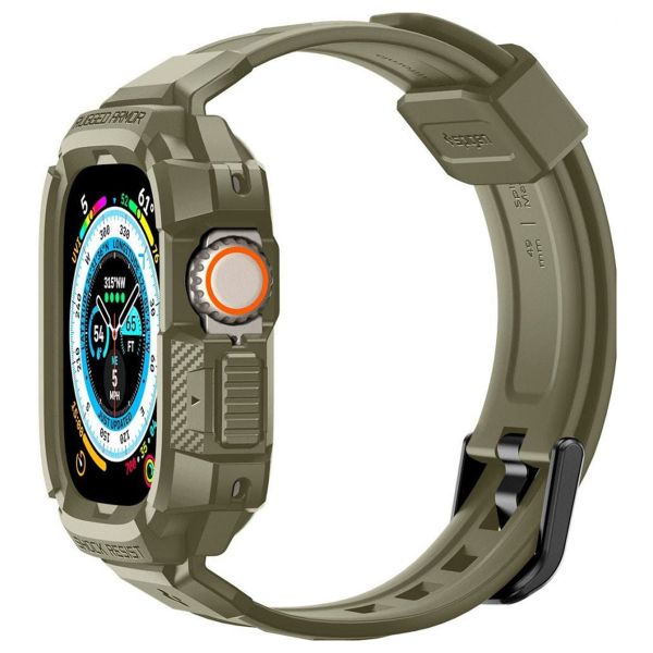 Spigen Rugged Armor™ Pro Case Apple Watch Ultra (2) - 49 mm - Khaki