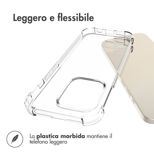 imoshion Shockproof Case Apple iPhone 15 Pro - Transparant
