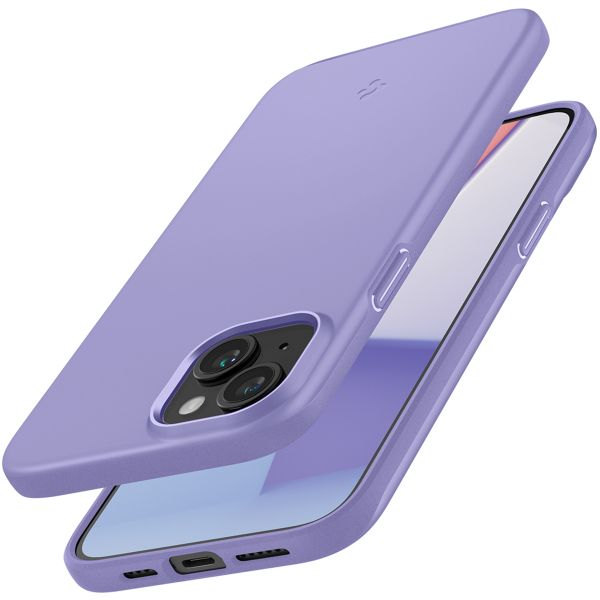 Spigen Thin Fit Backcover Apple iPhone 15 - Iris Purple