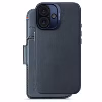 Decoded 2 in 1 Leather Detachable Wallet MagSafe Apple iPhone 16 - Navy