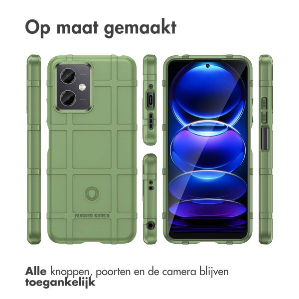 imoshion Rugged Shield Backcover Xiaomi Poco X5 5G - Groen