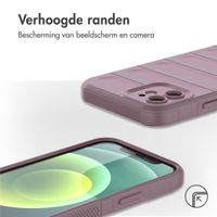 imoshion EasyGrip Backcover iPhone 12 - Paars