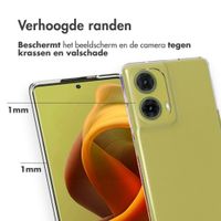 Accezz Clear Backcover Motorola Moto G85 - Transparant