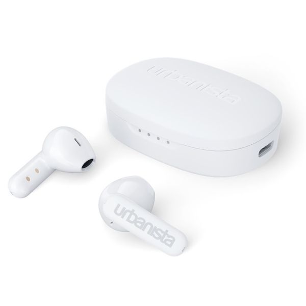 Urbanista Copenhagen - Draadloze oordopjes - Bluetooth draadloze oortjes - Pure White