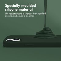 Accezz Liquid Silicone Backcover Samsung Galaxy A15 (5G/4G) - Forest Green