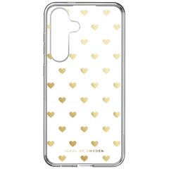 iDeal of Sweden Clear Case Samsung Galaxy S24 - Golden Hearts