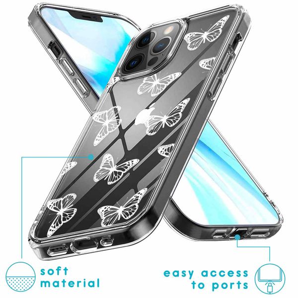 imoshion Design hoesje iPhone 12 (Pro) - Butterfly