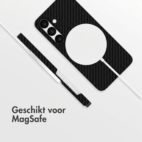 Accezz MagSafe Kevlar® Backcover Samsung Galaxy S24 Plus - Zwart