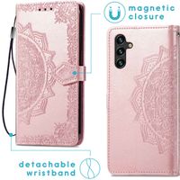 imoshion Mandala Bookcase Samsung Galaxy A13 (5G) / A04s - Rosé Goud