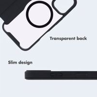 imoshion Transparent Bookcase with MagSafe Apple iPhone 16 - Black