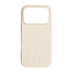 iDeal of Sweden Soft Swirl Silicone MagSafe Case Apple iPhone 17 Pro Max - Cloud Dancer