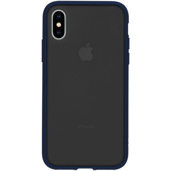 imoshion Frosted Backcover iPhone X / Xs - Blauw