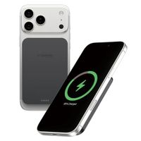 Empower by PanzerGlass Empower Bank Powerbank 5.000 mAh - Draadloze Powerbank - MagSafe en Qi2 - Space Black