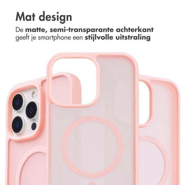 imoshion Color Guard Backcover met MagSafe iPhone 16 Pro - Lichtroze