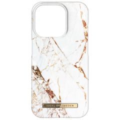 iDeal of Sweden Fashion Backcover Apple iPhone 15 Pro - Carrara Gold