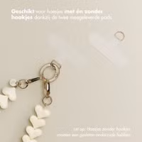 Selencia Lova Hartjes Polskoord - Beige