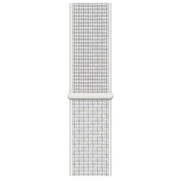 Apple Nike Sport Loop Band Apple Watch Series 1 t/m 10 / SE / Ultra (2) (44/45/46/49 mm) - Summit White