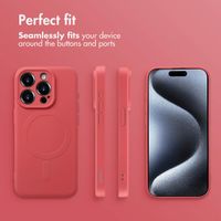 imoshion Colour Back Cover with MagSafe Apple iPhone 15 Pro - Dusty Rose