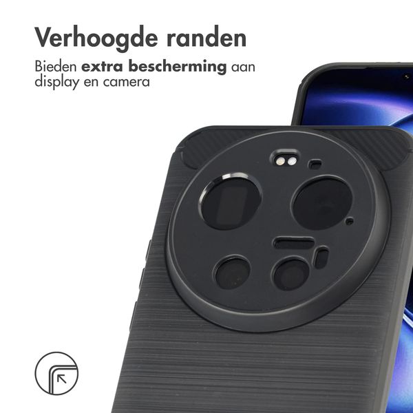 imoshion Brushed Backcover Xiaomi 17 Ultra - Zwart