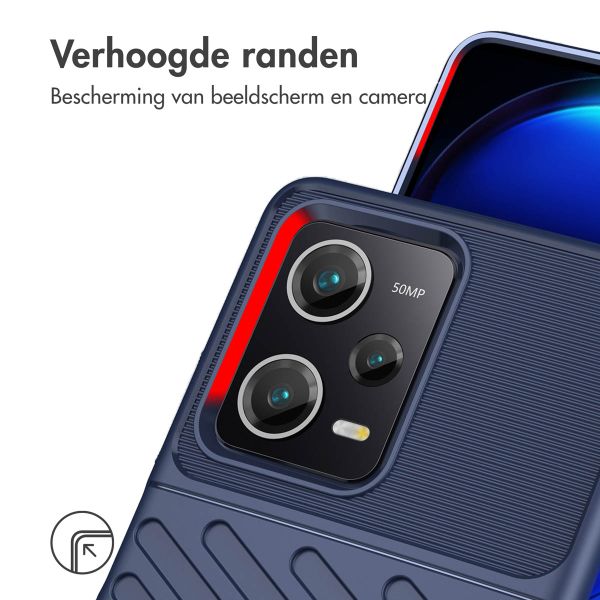 imoshion Thunder Backcover Xiaomi Poco X5 Pro 5G - Donkerblauw