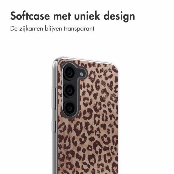 imoshion  Design hoesje Samsung Galaxy S23 - Leopard Mood