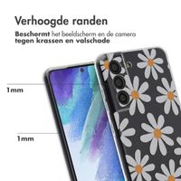 imoshion Design hoesje Samsung Galaxy S21 FE - Daisy Flower