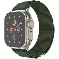 imoshion Nylon Alpine bandje Apple Watch Series 1 t/m 10 / SE / Ultra (2) (44/45/46/49 mm) - Groen