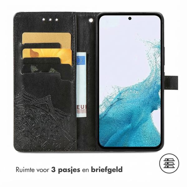 imoshion Mandala Bookcase Samsung Galaxy A56 - Zwart