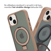 Accezz Ring Stand Backcover met MagSafe iPhone 13 - Brown