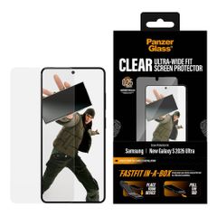 PanzerGlass Ultra Wide Fit FastFit in-a-box Screenprotector Samsung Galaxy S26 Ultra