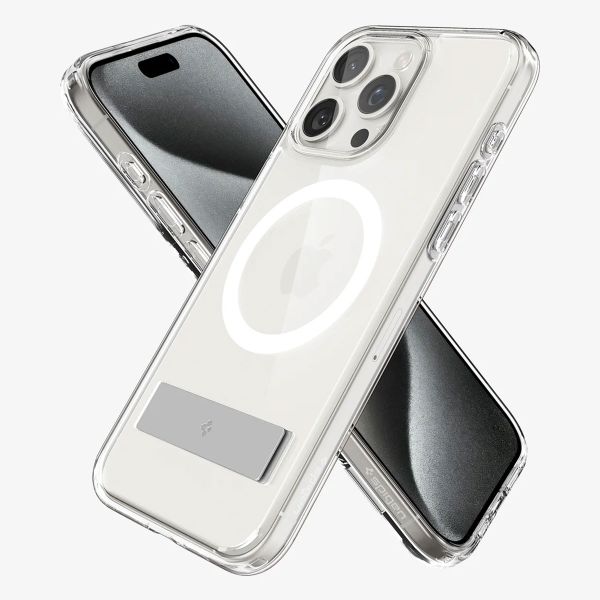 Spigen Ultra Hybrid S MagSafe Apple iPhone 15 Pro - Transparant