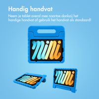 imoshion Kidsproof Backcover met handvat Apple iPad Mini 7 (2024) / iPad Mini 6 (2021) - Blauw