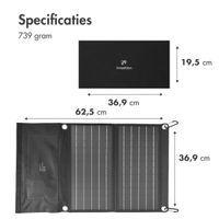 imoshion Solar Charger - Opvouwbare zonnelader - 21 Watt