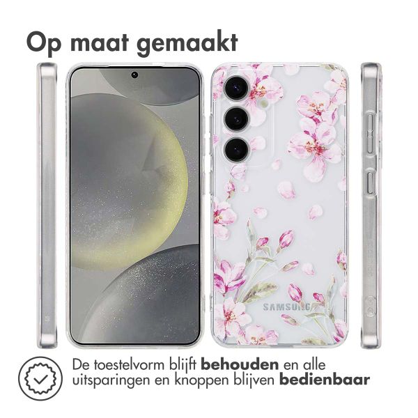 imoshion Design hoesje Samsung Galaxy S25 - Blossom Watercolor
